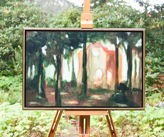 In het donkere bos.....